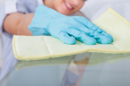 Local technician deep cleaning a mattress in Highbury