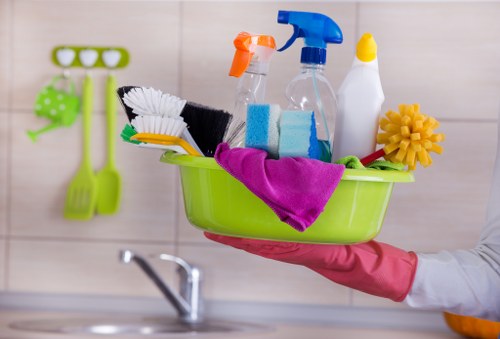 Local cleaning team handling a short-let changeover in Highbury