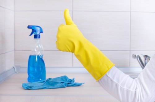 Window cleaning service for a Highbury apartment building