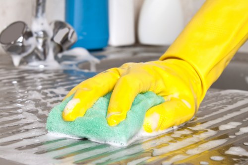 Detailed cleaning in a Highbury period flat before occupancy